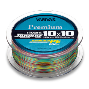 Плетеный шнур Varivas Avani Jigging Premium PEx4 10x10 200m #1.2
