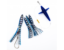 Оснастка троллинговая для ловли тунца/парусника 2.20м тизер 13см Blue