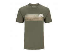 Футболка Simms Sunset T-Shirt, Military Heather M